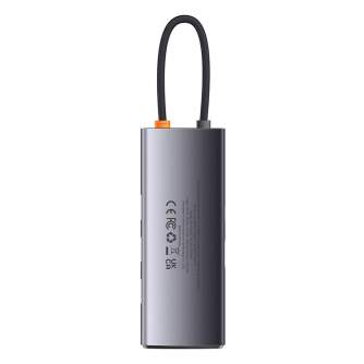 Sortimenta jaunumi - Hub 6in1 Baseus Metal Gleam Series, USB-C to 3x USB 3.0 + HDMI + USB-C PD + VGA WKWG030013 - ātri pasūtīt no ražotāja