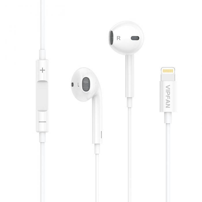 Discontinued - Wired in-ear headphones Vipfan M09 (white) EP-M9