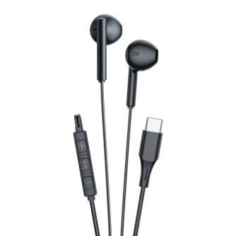 Discontinued - Wired in-ear headphones Vipfan M18, USB-C (black) M18