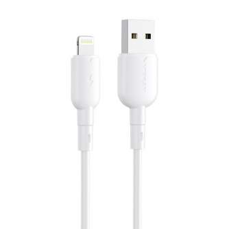 Discontinued - USB to Lightning cable Vipfan Colorful X11, 3A, 1m (white) X11LT-white