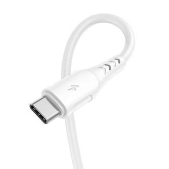 Discontinued - USB to USB-C cable Vipfan Colorful X12, 3A, 1m (white) X12TC