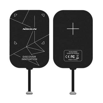 Wall charger - USB-C adapter for Nillkin Magic Tags inductive charging (black) - quick order from manufacturer