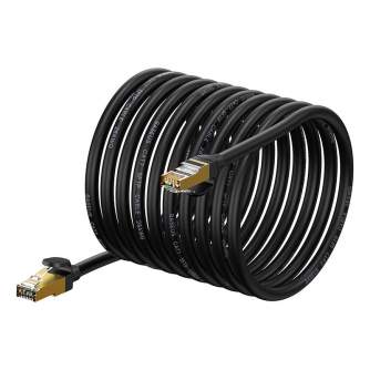 Video vadi, kabeļi - Baseus Ethernet RJ45, 10Gbps, 20m network cable (black) WKJS010901 - ātri pasūtīt no ražotāja