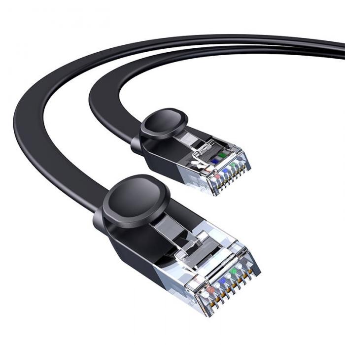 Video vadi, kabeļi - Baseus Ethernet RJ45, 1Gbps, 15m network cable (black) WKJS000301 - быстрый заказ от производителя