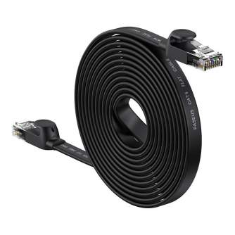 Video vadi, kabeļi - Baseus Ethernet RJ45, 1Gbps, 15m network cable (black) WKJS000301 - быстрый заказ от производителя