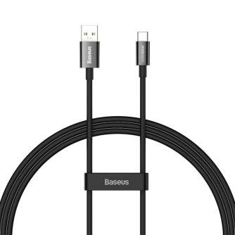 Cables - Baseus Superior Series Cable USB to USB-C, 65W, PD, 1m (black) CAYS000901 - quick order from manufacturer