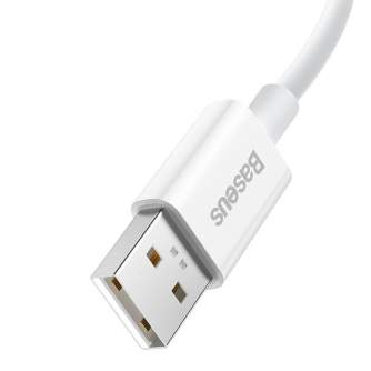 Discontinued - Baseus Superior Series Cable USB to USB-C, 65W, PD, 1m (white) CAYS000902