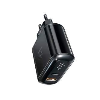 Telefonų, planšetinių kompiuterių ir GPS įkrovikliai - Wall charger Mcdodo CH-7170 PD 20W 2xUSB + USB-C (black) CH-7170 - быстры