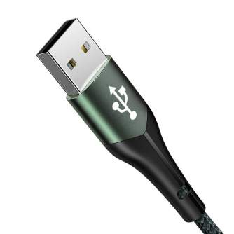 Discontinued - USB to USB-C Mcdodo Magnificence CA-7961 LED cable, 1m (green) CA-7961