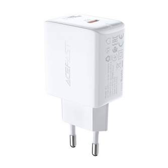 Wall charger - Wall Charger Acefast A1 PD20W, 1x USB-C (white) A1 white - quick order from manufacturer