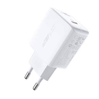 Wall charger - Wall Charger Acefast A1 PD20W, 1x USB-C (white) A1 white - quick order from manufacturer