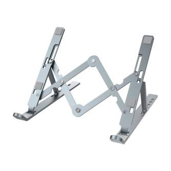 Citi aksesuāri - Laptop stand Dudao F9, adjustable (grey) F9 - ātri pasūtīt no ražotāja