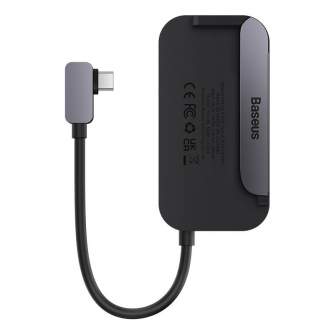 Sortimenta jaunumi - Hub 4in1 Baseus PadJoy Series USB-C to USB 3.0 + HDMI + USB-C PD + jack 3.5mm (Grey) WKWJ000013 - ātri pasūtīt no ražotāja