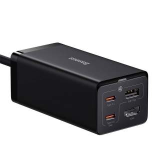 Wall charger - Wall charger Baseus GaN5 Pro 2xUSB-C + USB + HDMI, 67W (black) CCGP110201 - quick order from manufacturer