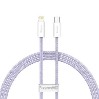 Cables - USB-C cable for Lightning Baseus Dynamic 2 Series, 20W, 1m (purple) CALD040205 - quick order from manufacturer