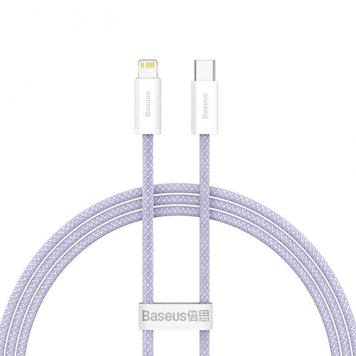 Cables - USB-C cable for Lightning Baseus Dynamic 2 Series, 20W, 1m (purple) CALD040205 - quick order from manufacturer