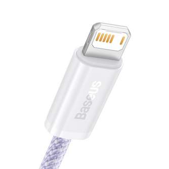 Kabeļi - USB cable for Lightning Baseus Dynamic 2 Series, 2.4A, 1m (purple) CALD040005 - быстрый заказ от производителя