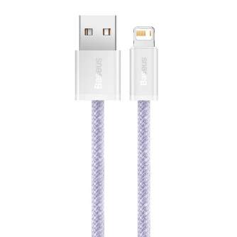 Cables - USB cable for Lightning Baseus Dynamic 2 Series, 2.4A, 1m (purple) CALD040005 - quick order from manufacturer