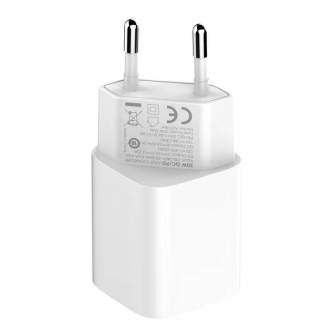 Mobilo tālruņu, planšetdatoru, GPS lādētāji - MFi wall charger LDNIO A2318M, USB-C+USB, USB-C to Lightning 20W A2318M EU - ātri pasūtīt no ražotāja