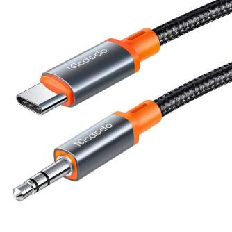 Discontinued - Cable Mcdodo CA-900 USB-C to 3.5mm AUX mini jack, 1.8m (black) CA-0900