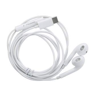 Vairs neražo - In-ear wired headphones Mcdodo HP-6070 (white) HP-6070