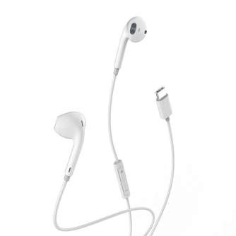 Vairs neražo - In-ear wired headphones Mcdodo HP-6070 (white) HP-6070