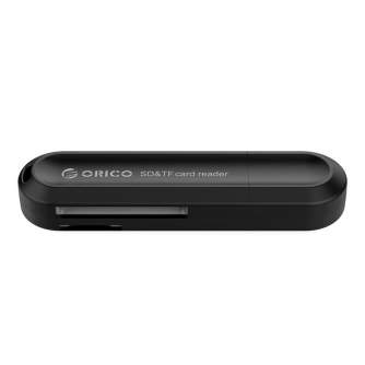 Karšu lasītājs - Orico CRS21-BK TF/SD memory card reader, USB 3.0, up to 2TB (black) CRS21-BK - быстрый заказ от производителя