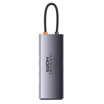 Sortimenta jaunumi - Hub 8in1 Baseus StarJoy Series, USB-C to 3x USB 3.1 + HDMI + USB-C PD + RJ45 + microSD/SD WKWG080213 - ātri pasūtīt no ražotāja