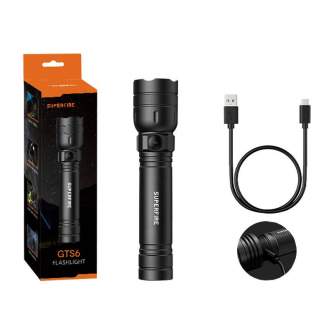 Lukturi - Flashlight Superfire GTS6, 360lm, USB-C GTS6 - ātri pasūtīt no ražotāja