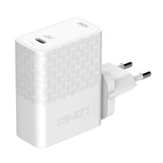 Telefonų, planšetinių kompiuterių ir GPS įkrovikliai - Wall charger LDNIO A1405C USB-C 40W + USB-C - Lightning cable A1405C Type