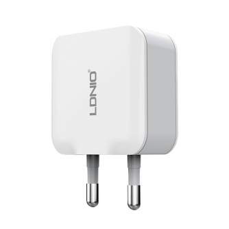 Kabeļi - Wall charger LDNIO A2201 2USB + Lightning cable A2201 Lightning - ātri pasūtīt no ražotāja