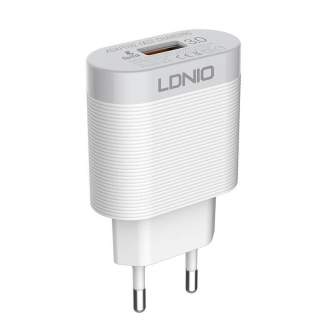 Больше не производится - Wall charger LDNIO A303Q USB 18W + MicroUSB cable A303Q Micro