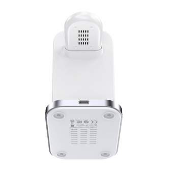 Kabeļi - Inductive charger 3in1 Qi with stand Acefast E15 15W (white) E15 white - ātri pasūtīt no ražotāja