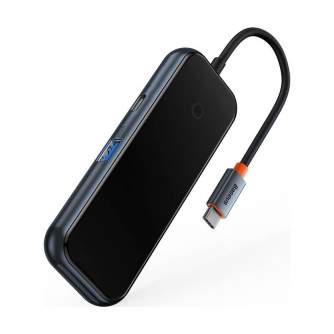 Docks & HUB - Адаптер 4w1 Baseus Hub USB-C na 4xUSB 3.0 (темно-серый) WKJZ010513 - быстрый заказ от производителя