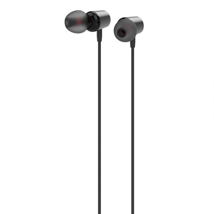 Austiņas - LDNIO HP03 wired earbuds, 3.5mm jack (black) HP03 - быстрый заказ от производителя