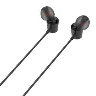 Austiņas - LDNIO HP03 wired earbuds, 3.5mm jack (black) HP03 - ātri pasūtīt no ražotāja