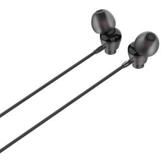 Austiņas - LDNIO HP05 wired earbuds, 3.5mm jack (black) HP05 - ātri pasūtīt no ražotāja