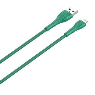 Kabeļi - Lightning Cable LDNIO LS672 30W, 2m (green) LS672 lightning - ātri pasūtīt no ražotāja