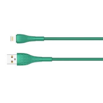 Kabeļi - Lightning Cable LDNIO LS672 30W, 2m (green) LS672 lightning - ātri pasūtīt no ražotāja