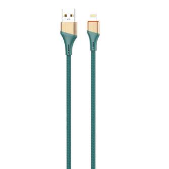 Kabeļi - Lightning Cable LDNIO LS632 30W, 2m (green) LS632 lightning - быстрый заказ от производителя