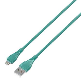 Kabeļi - Lightning Cable LDNIO LS612 25W, 2m (green) LS612 lightning - ātri pasūtīt no ražotāja