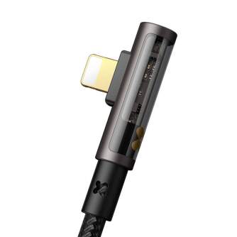 Cables - USB to lightning prism 90 degree cable Mcdodo CA-3511, 1.8m (black) CA-3511 - quick order from manufacturer