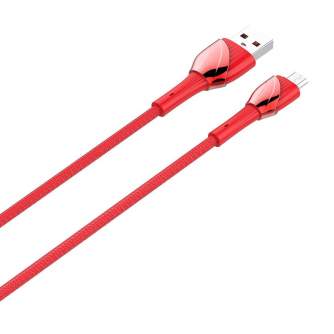 Cables - LDNIO LS661 USB - Micro USB 1m, 30W Cable (Red) LS661 micro - quick order from manufacturer