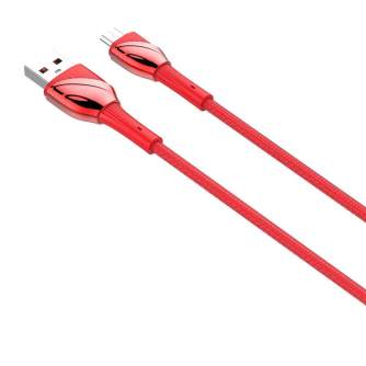 Cables - LDNIO LS661 USB - Micro USB 1m, 30W Cable (Red) LS661 micro - quick order from manufacturer