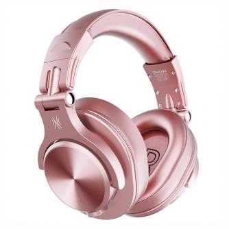 Headphones - OneOdio Fusion A70 Pink Headphones with Bluetooth 5.2 - quick order from manufacturer