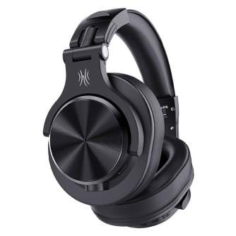 Austiņas - OneOdio Fusion A70 Black Headphones with Bluetooth 5.2 - ātri pasūtīt no ražotāja