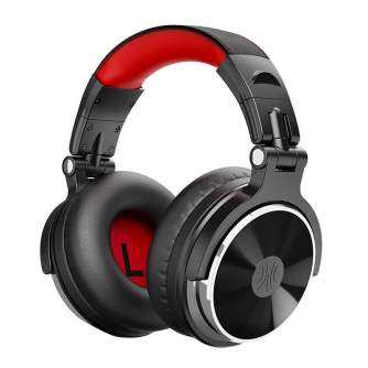 Austiņas - OneOdio Pro10 Red Headphones with Shareport Technology - ātri pasūtīt no ražotāja