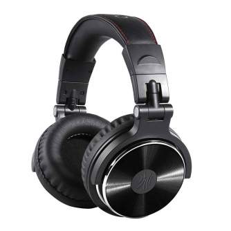 Austiņas - OneOdio Pro10 Black Headphones with Shareport and Remote Control - ātri pasūtīt no ražotāja