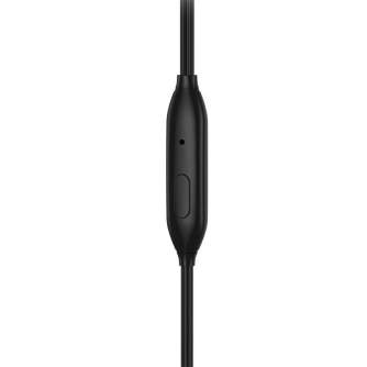 Больше не производится - Inclined in-ear remote earphones Foneng EP100 (black) EP100 Black