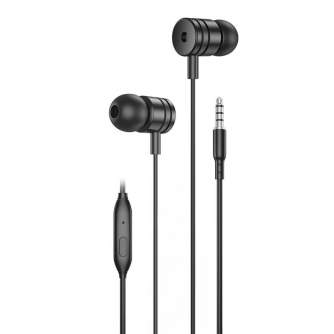 Austiņas - Earphones Foneng EP200 (black) EP200 Black - быстрый заказ от производителя